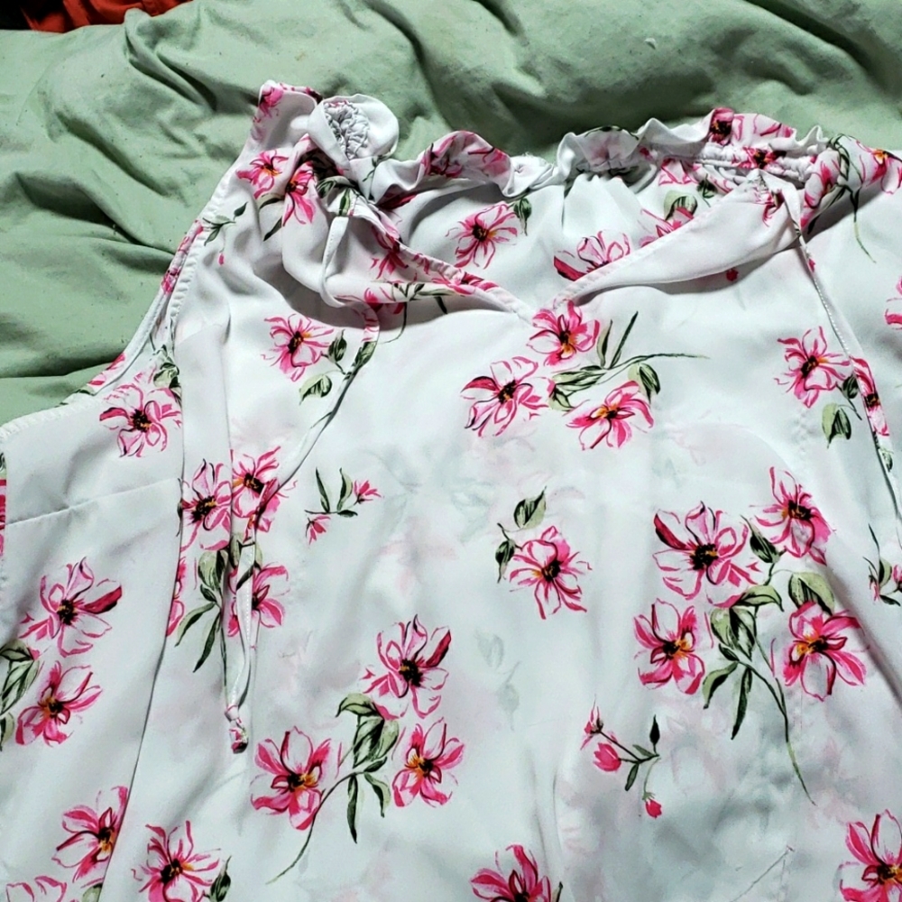 Torrid Gauze Sleeveless Blouse